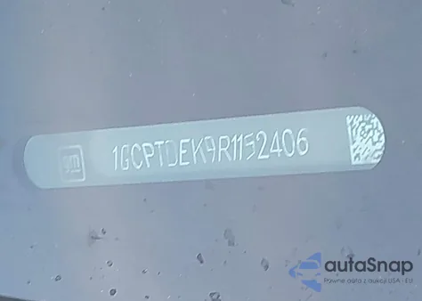 2024 Chevrolet Colorado 4Wd Z71 z USA, uszkodzony, nr VIN 1GCPTDEK9R1152406